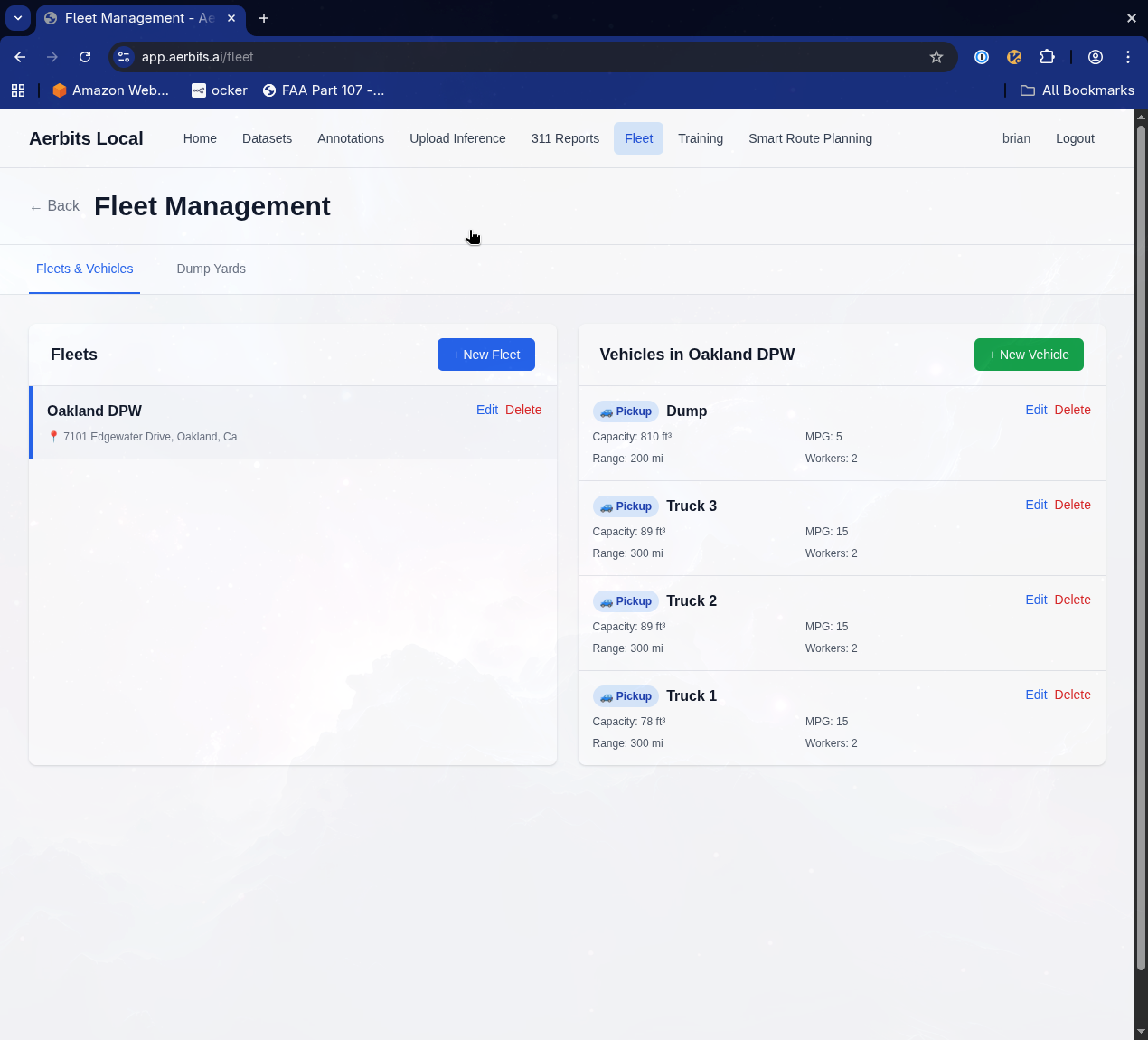 Fleet Management and Vehicle Configuration